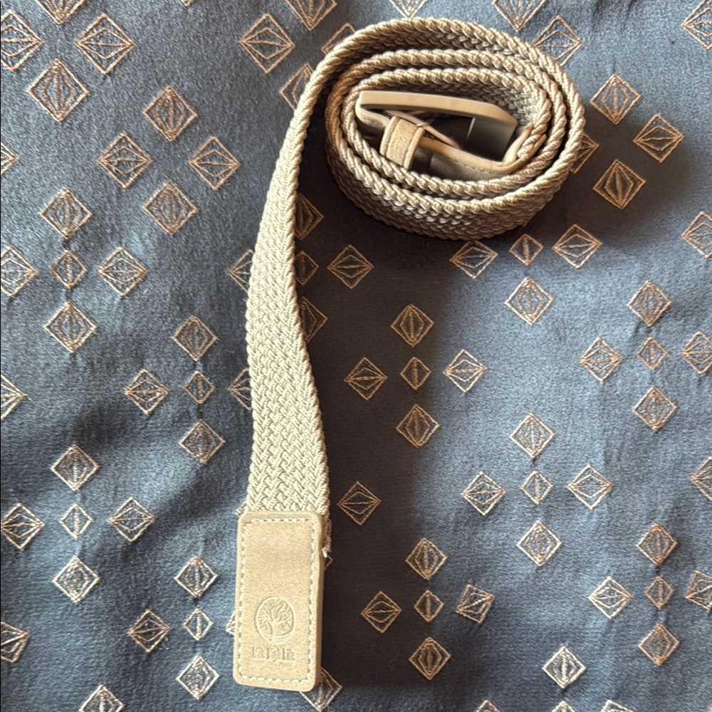 Gray Mile High Life Braided Belt